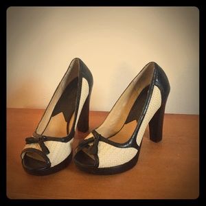 Michael Kors Peek a Boo Platform Heels